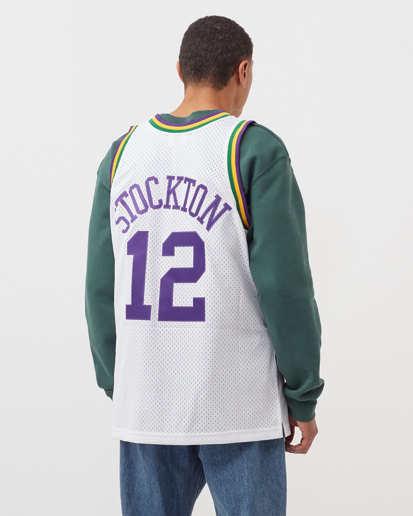 NBA Swingman Jersey Utah Jazz 1991-92 John Stockton #12