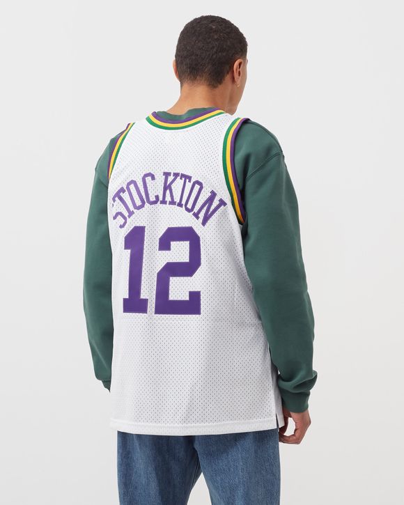 Utah Jazz Mitchell & Ness Hardwood Classics Throwback Logo Tri