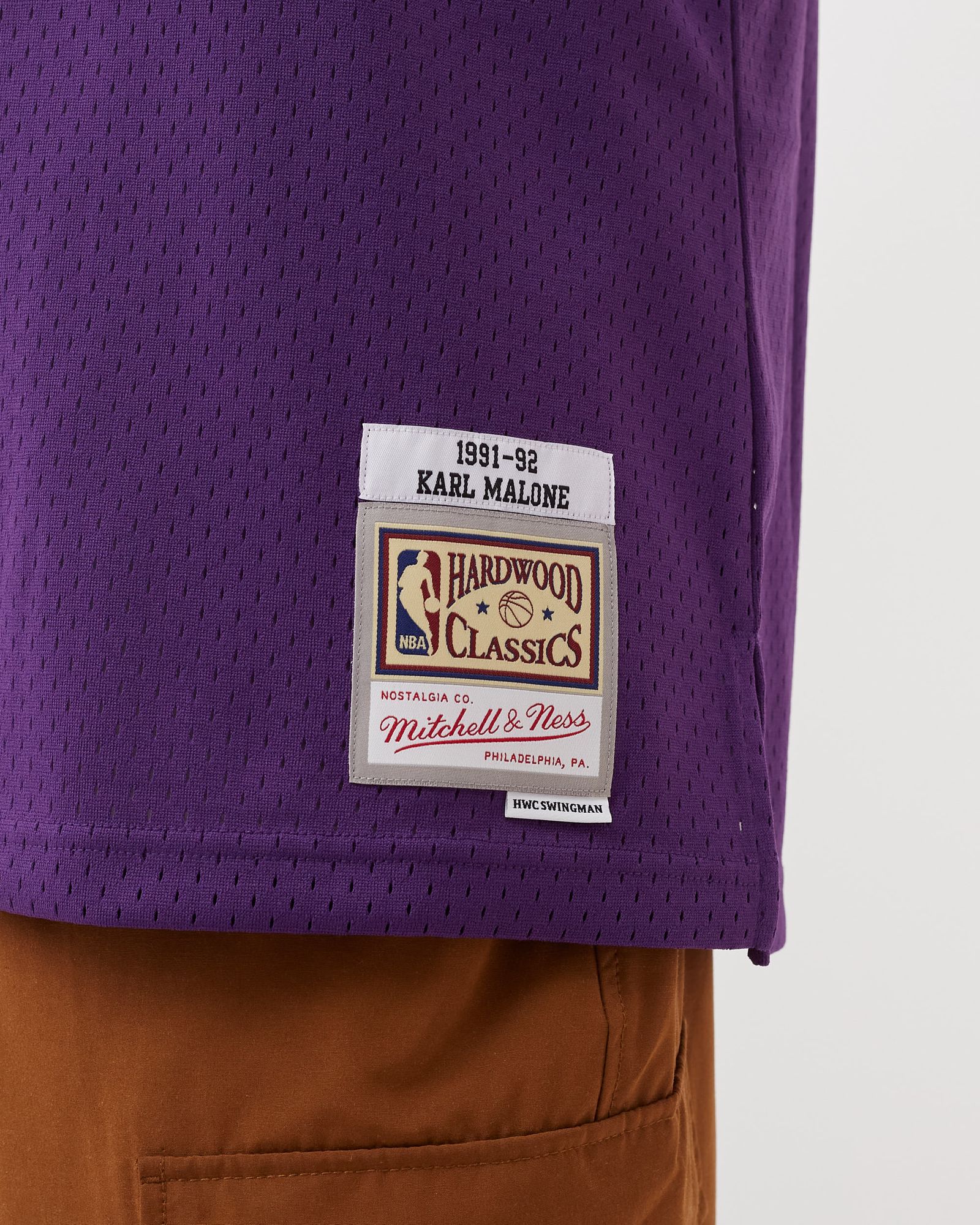 NBA SWINGMAN JERSEY UTAH JAZZ 1991-92 KARL MALONE #32