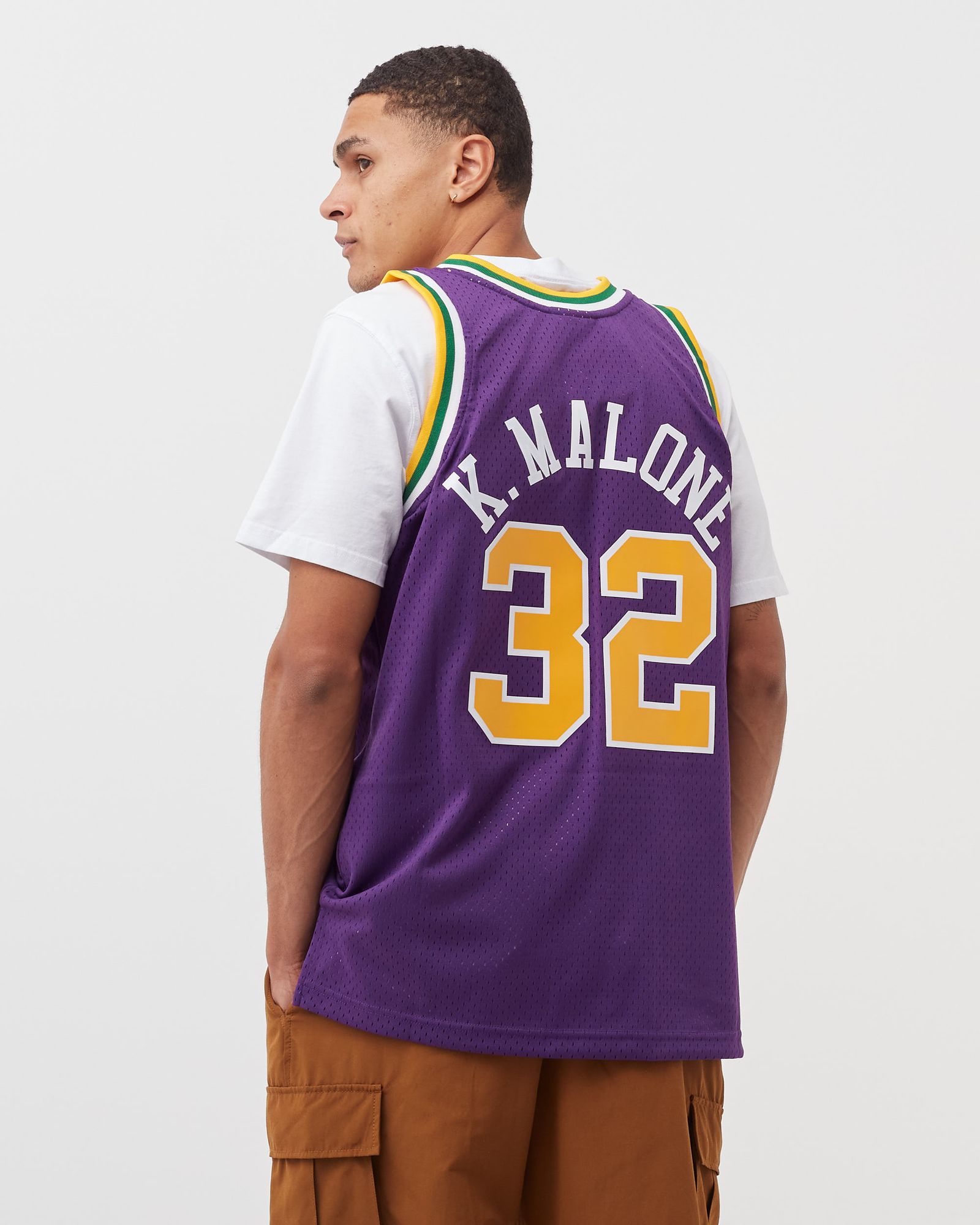 NBA SWINGMAN JERSEY UTAH JAZZ 1991-92 KARL MALONE #32