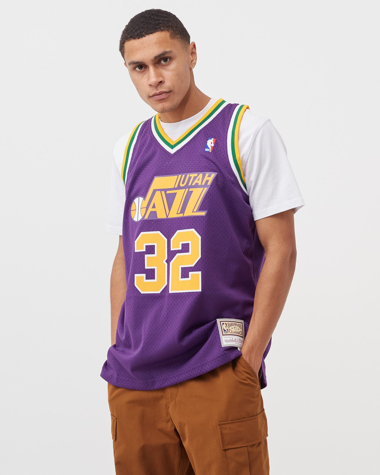 NBA SWINGMAN JERSEY UTAH JAZZ 1991-92 KARL MALONE #32