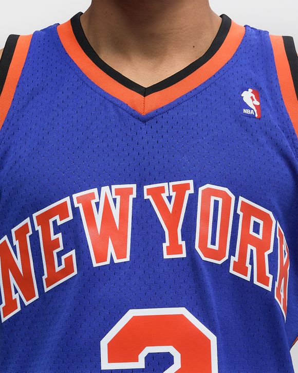 NBA Swingman Jersey New York Knicks Road 1998-99 Larry Johnson #2