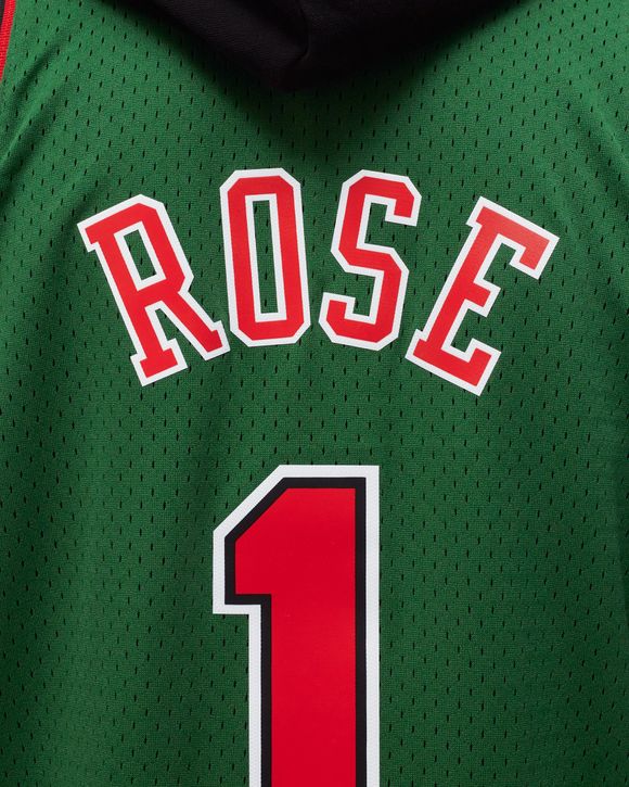 MITCHELL & NESS CHICAGO BULLS #1 DERRICK ROSE SWINGMAN JERSEY