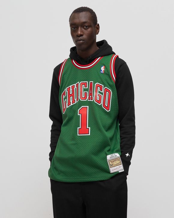 Derrick Rose Chicago Bulls Mitchell & Ness Youth 2008-09 Hardwood Classics  Swingman Jersey - Green