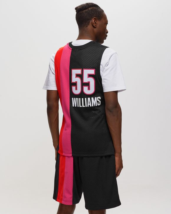 Adidas Jason Williams Sacramento Kings Black Hardwood Classic Swingman Jersey Size: Medium