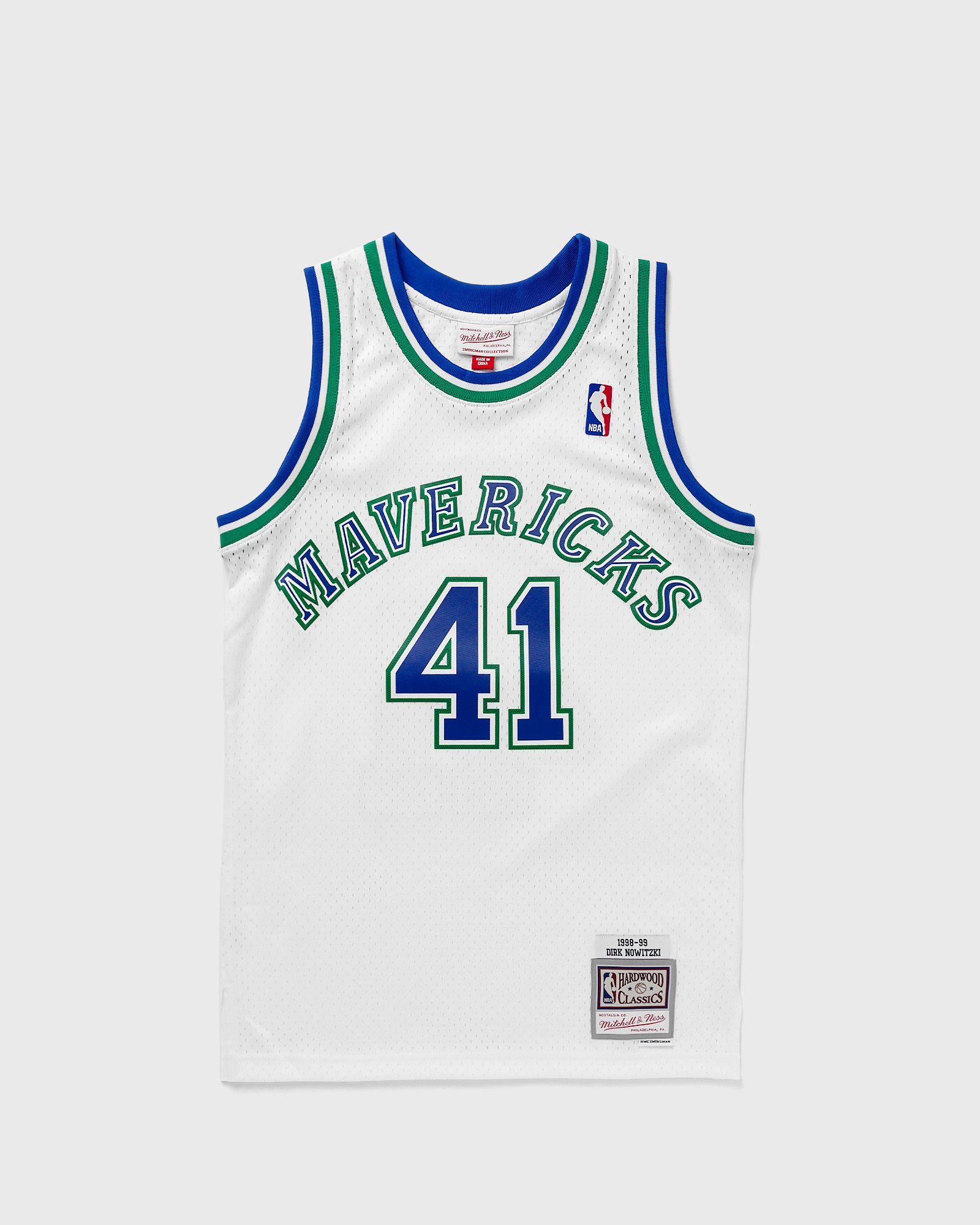 Nba Swingman Jersey Dallas Mavericks 1998-99 Dirk Nowitzki #41-image