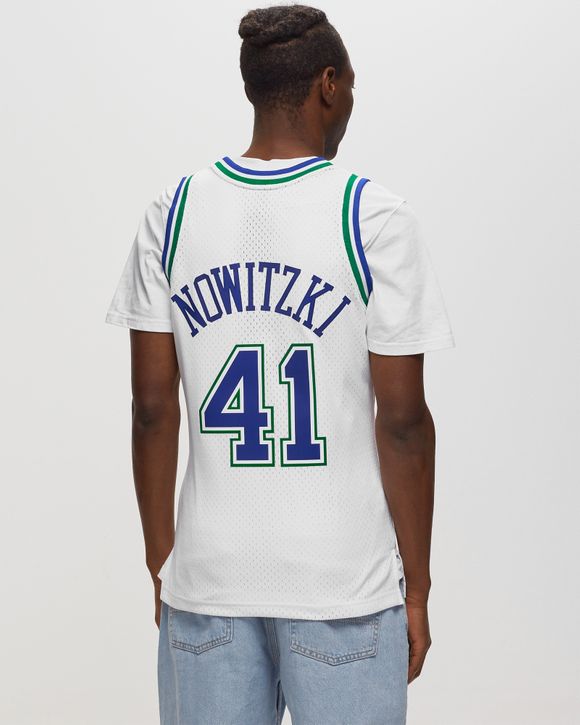 Dallas Mavericks Dirk Nowitzki Black Team Colour Swingman Jersey By  Mitchell & Ness - Mens