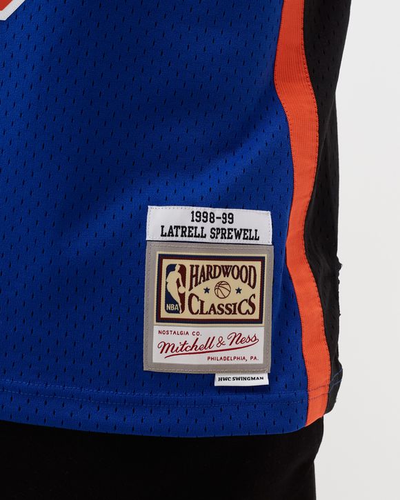 Mitchell & Ness, Shirts, Latrell Sprewell New York Knicks 99899 Hwc  Authentic Reload Swingman Jersey S