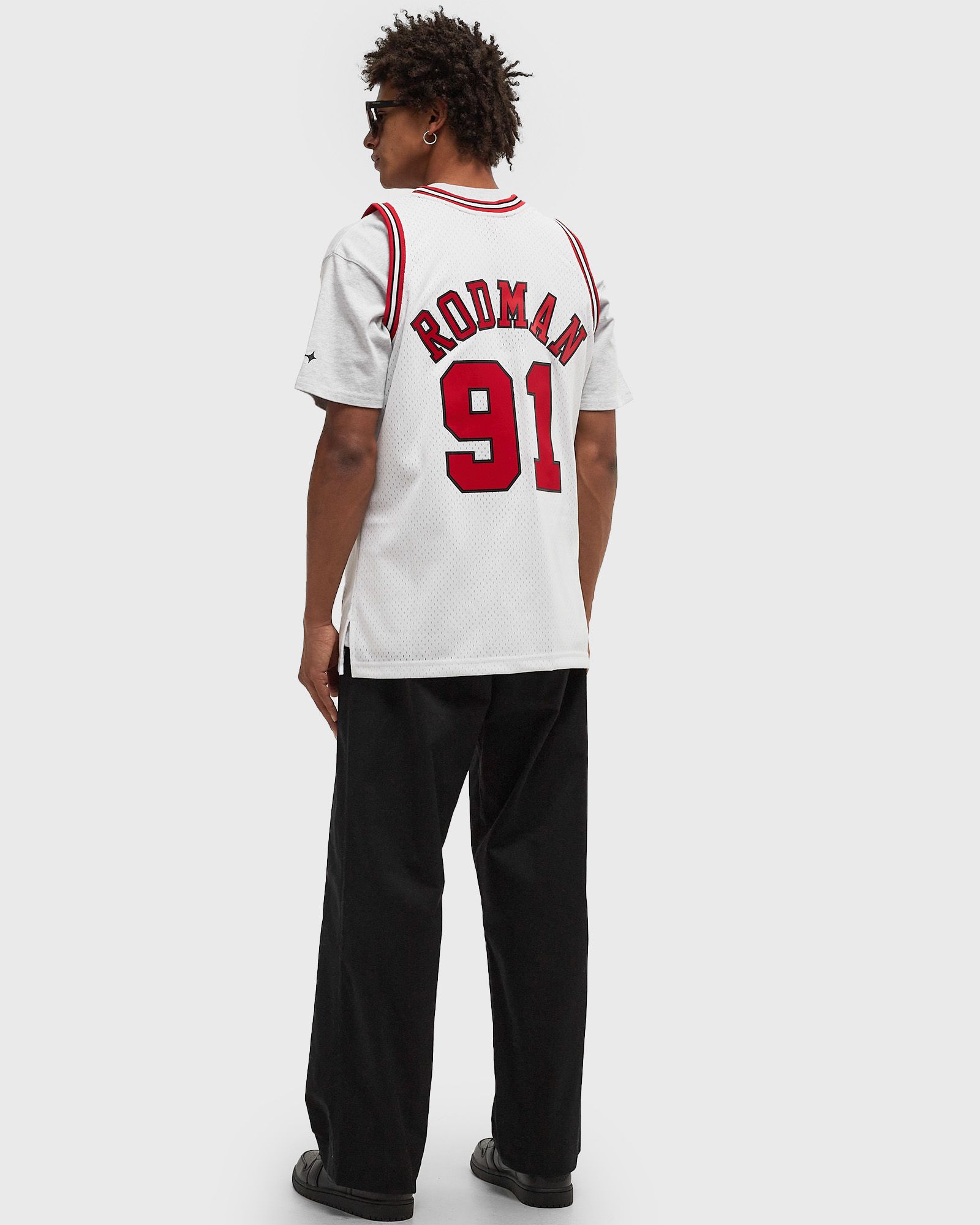 NBA SWINGMAN JERSEY CHICAGO BULLS 97-98 DENNIS RODMAN #91