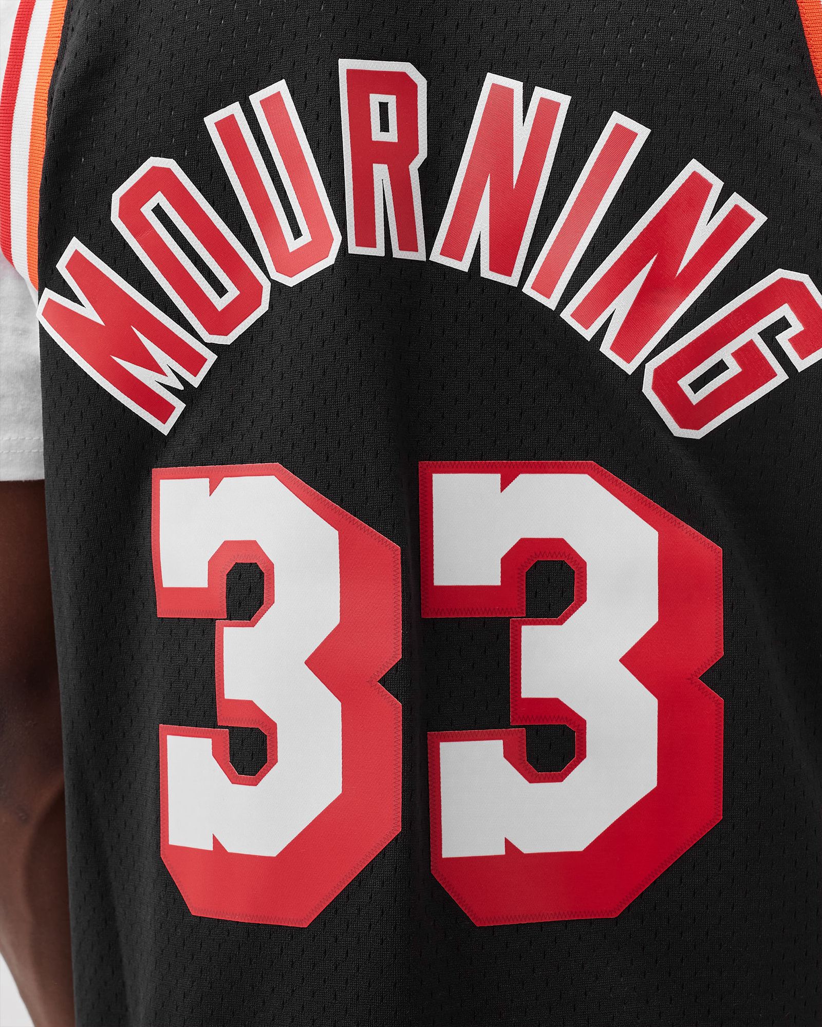 NBA Swingman Jersey Miami Heat 1996-97 Alonzo Mourning #33