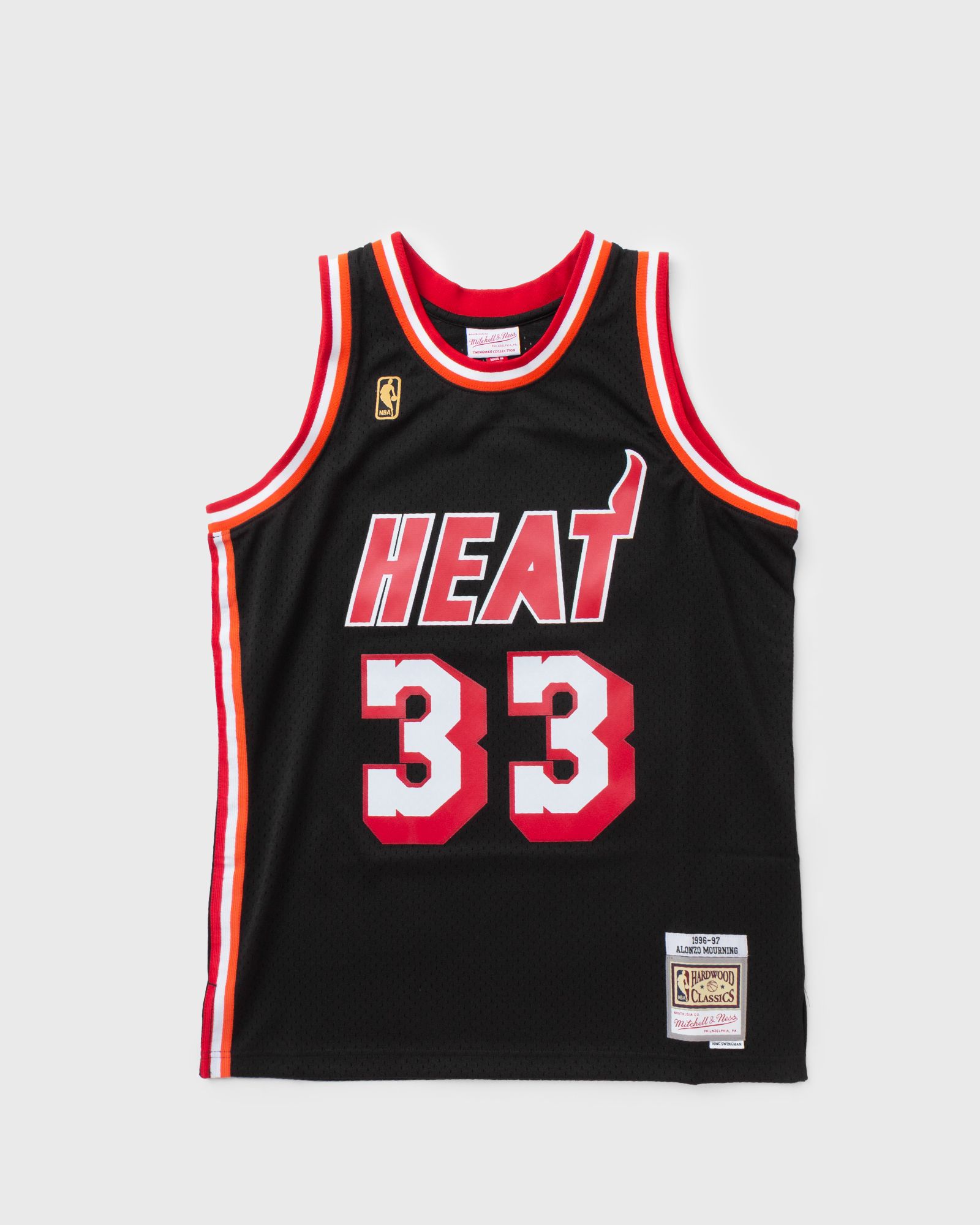NBA Swingman Jersey Miami Heat 1996-97 Alonzo Mourning #33