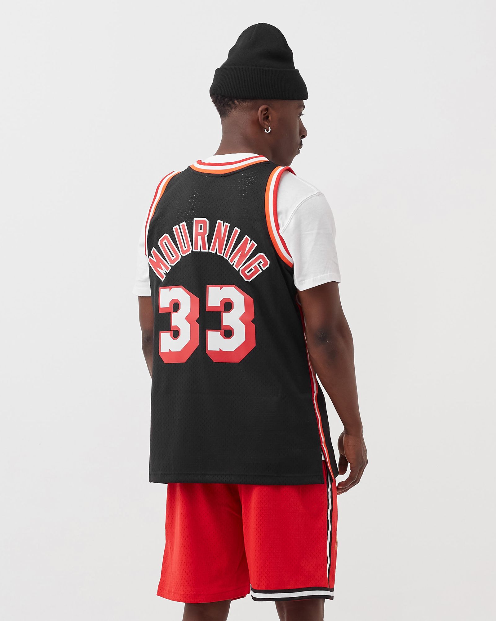 NBA Swingman Jersey Miami Heat 1996-97 Alonzo Mourning #33