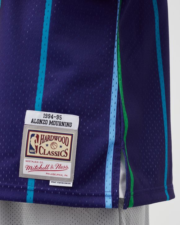 NBA Swingman Jersey Charlotte Hornets Alternate 1994-95 Alonzo Mourning #33