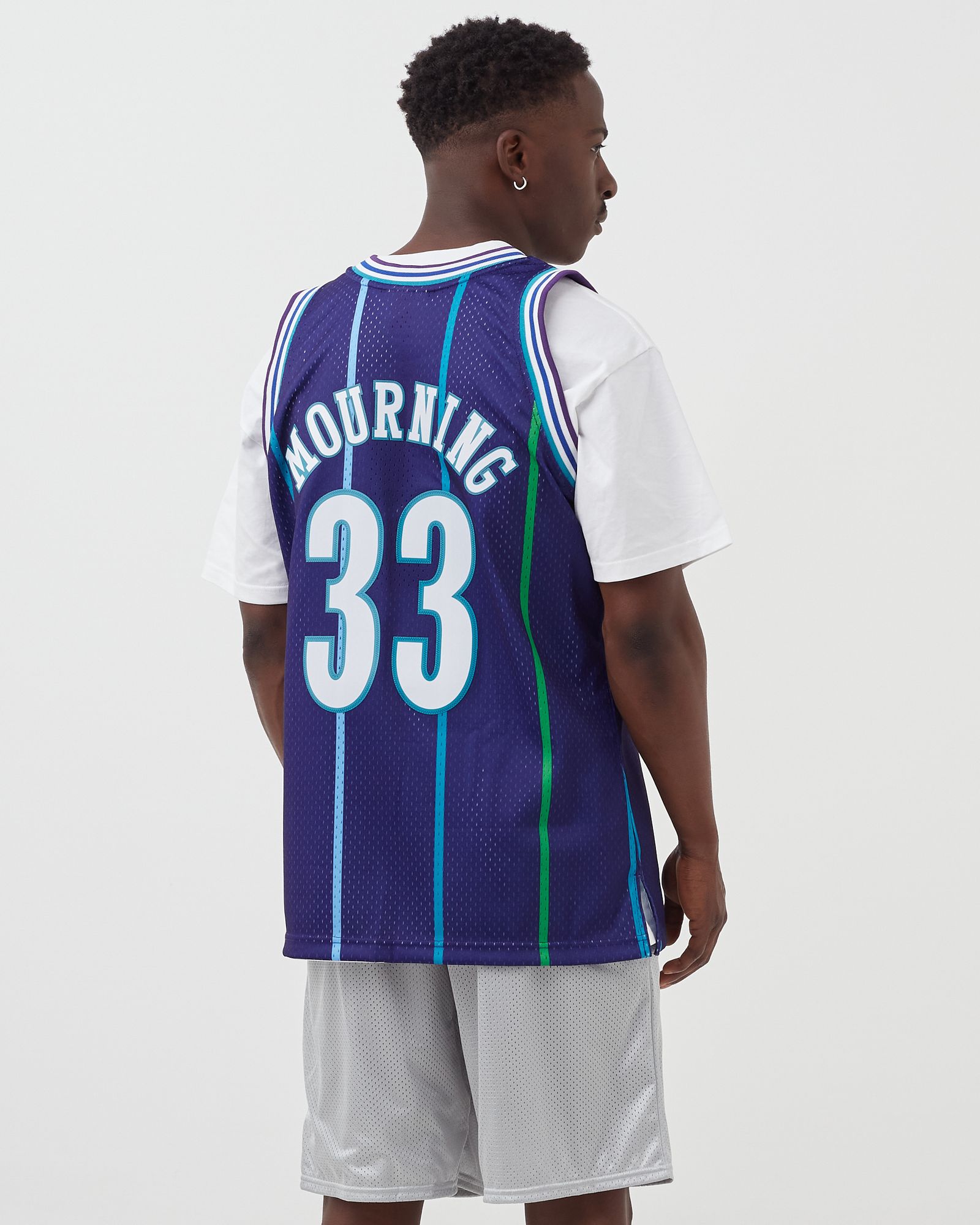 NBA Swingman Jersey Charlotte Hornets Alternate 1994-95 Alonzo Mourning #33