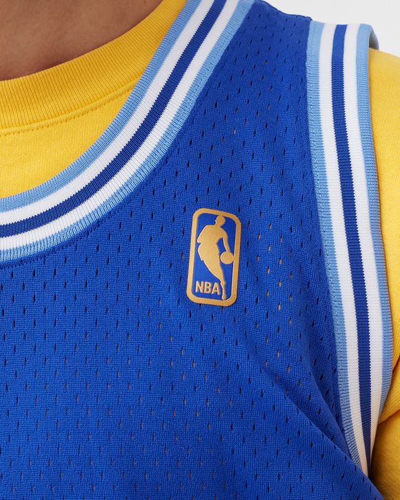 Mitchell & Ness NBA Swingman Jersey Golden State Warriors Road 1993-94  Chris Webber #4 Blue - ROYAL/YELLOW