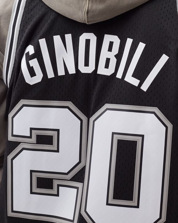 San Antonio Spurs Manu Ginobili Hardwood Classics Road Swingman Jersey by  Mitchell & Ness - Mens