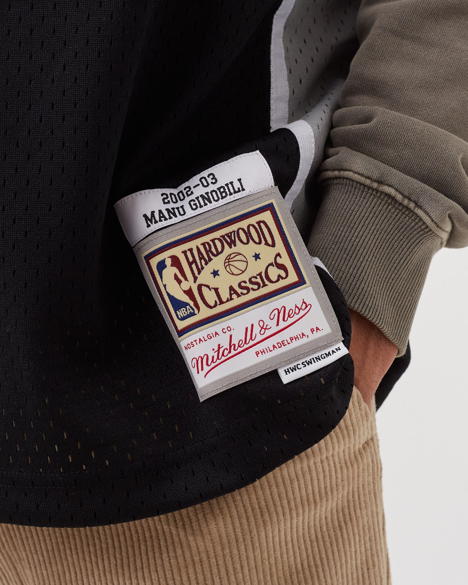 NBA Swingman Jersey San Antonio Spurs 2002-03 Manu Ginobili #20