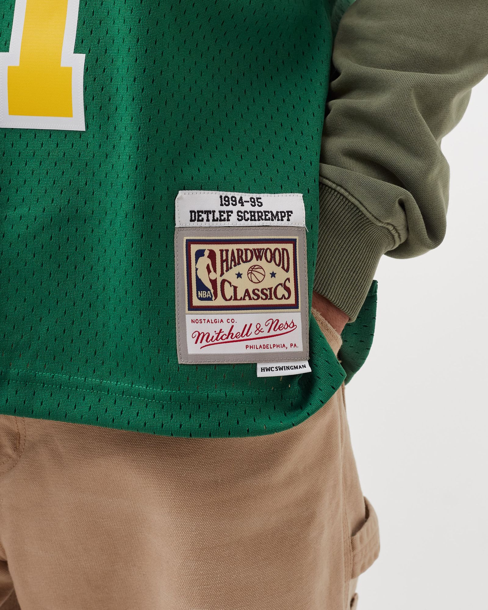 NBA Swingman Jersey SEATTLE SUPERSONICS 1994-95 Detlef Schrempf #11