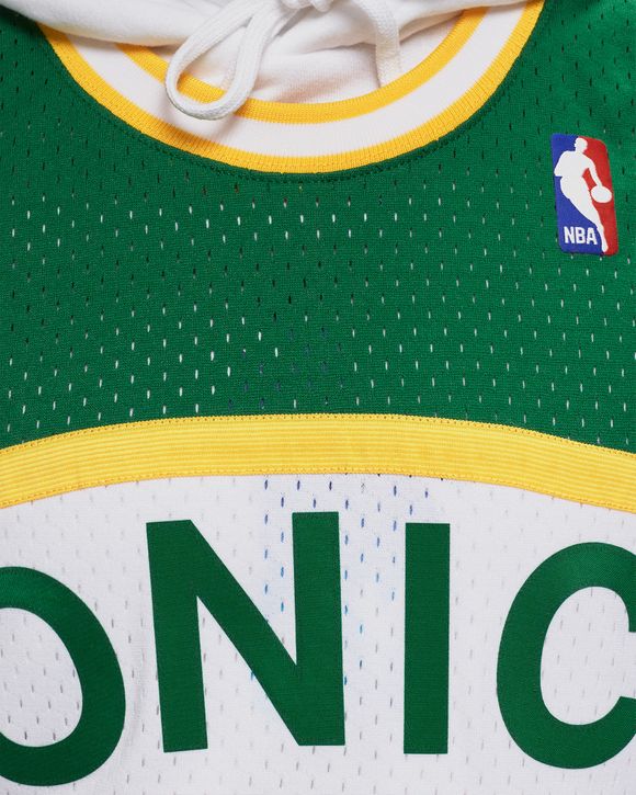  Mitchell & Ness Shawn Kemp Seattle Supersonics NBA Swingman  94-95 Jersey - Green : Sports & Outdoors