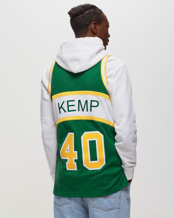 Mitchell & Ness Seattle SuperSonics Shawn Kemp #40 NBA Jersey Green