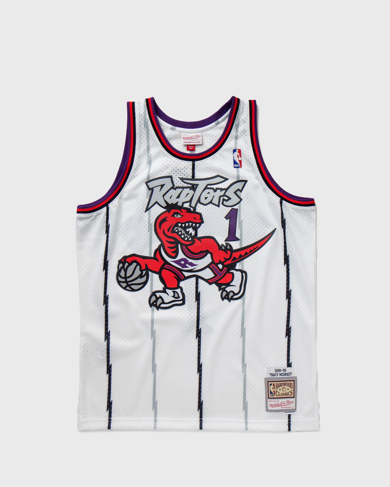 NBA SWINGMAN JERSEY TORONTO RAPTORS 1998-99 TRACY MCGRADY #1
