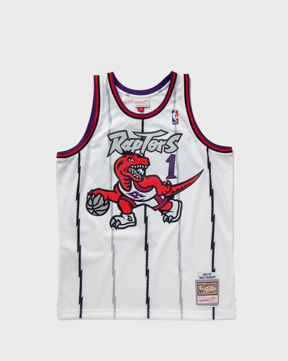 Tracy McGrady Toronto Raptors Mitchell & Ness 1998-99 Hardwood Classics Swingman Jersey - White, Size: 2XL