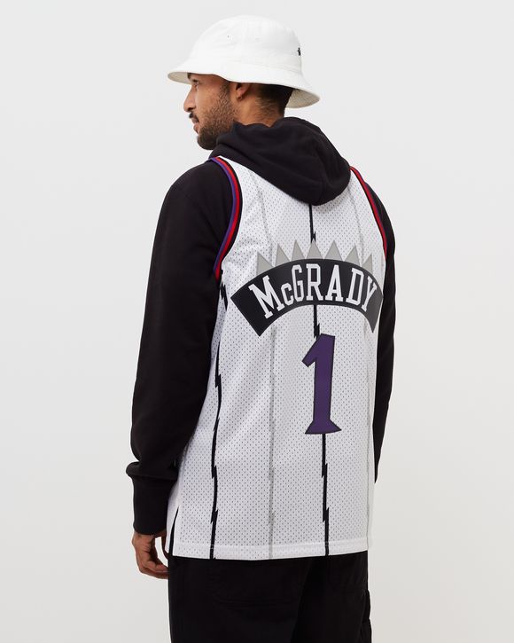 MITCHELL & NESS Tracy Mcgrady Toronto Raptors 1998-99 Swingman Jersey  SMJYGS20091-TRARED198TMC - Karmaloop