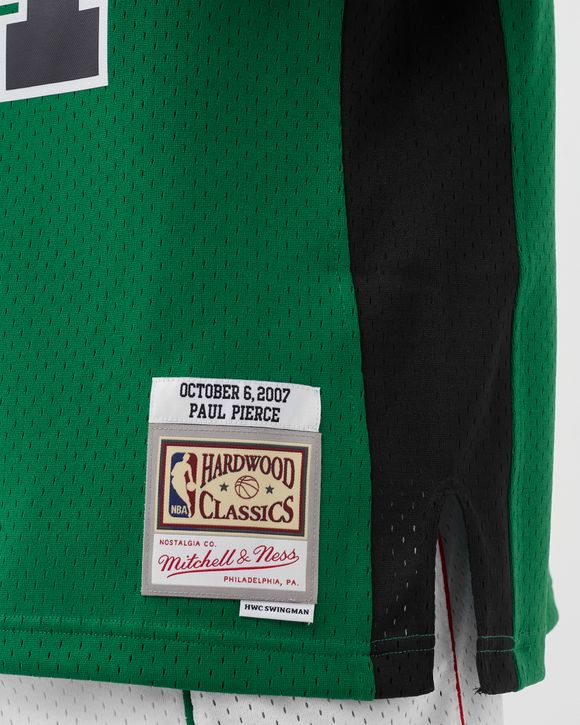  Mitchell & Ness NBA Swingman Road Jersey Celtics 07 Paul Pierce  Kelly Green SM : Sports & Outdoors