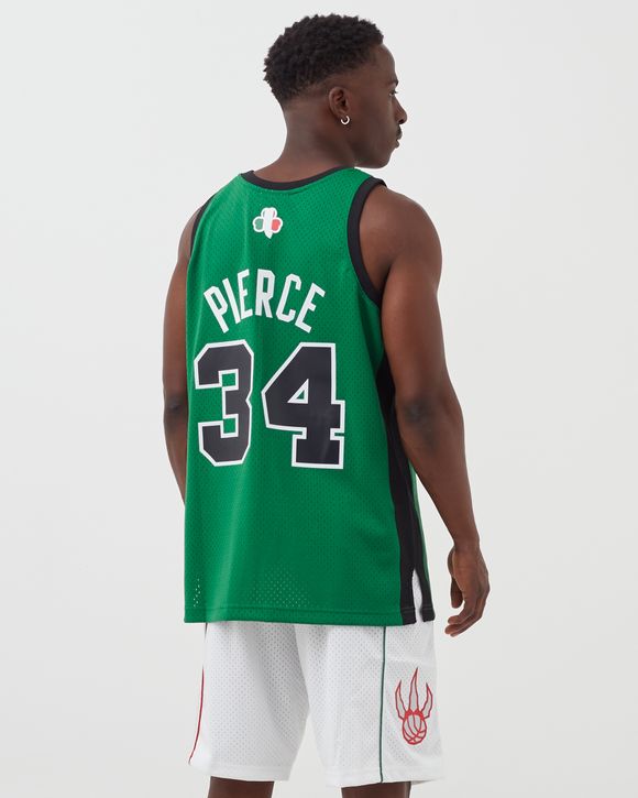 Mitchell & Ness Boston Celtics #34 Paul Pierce green Swingman Jersey