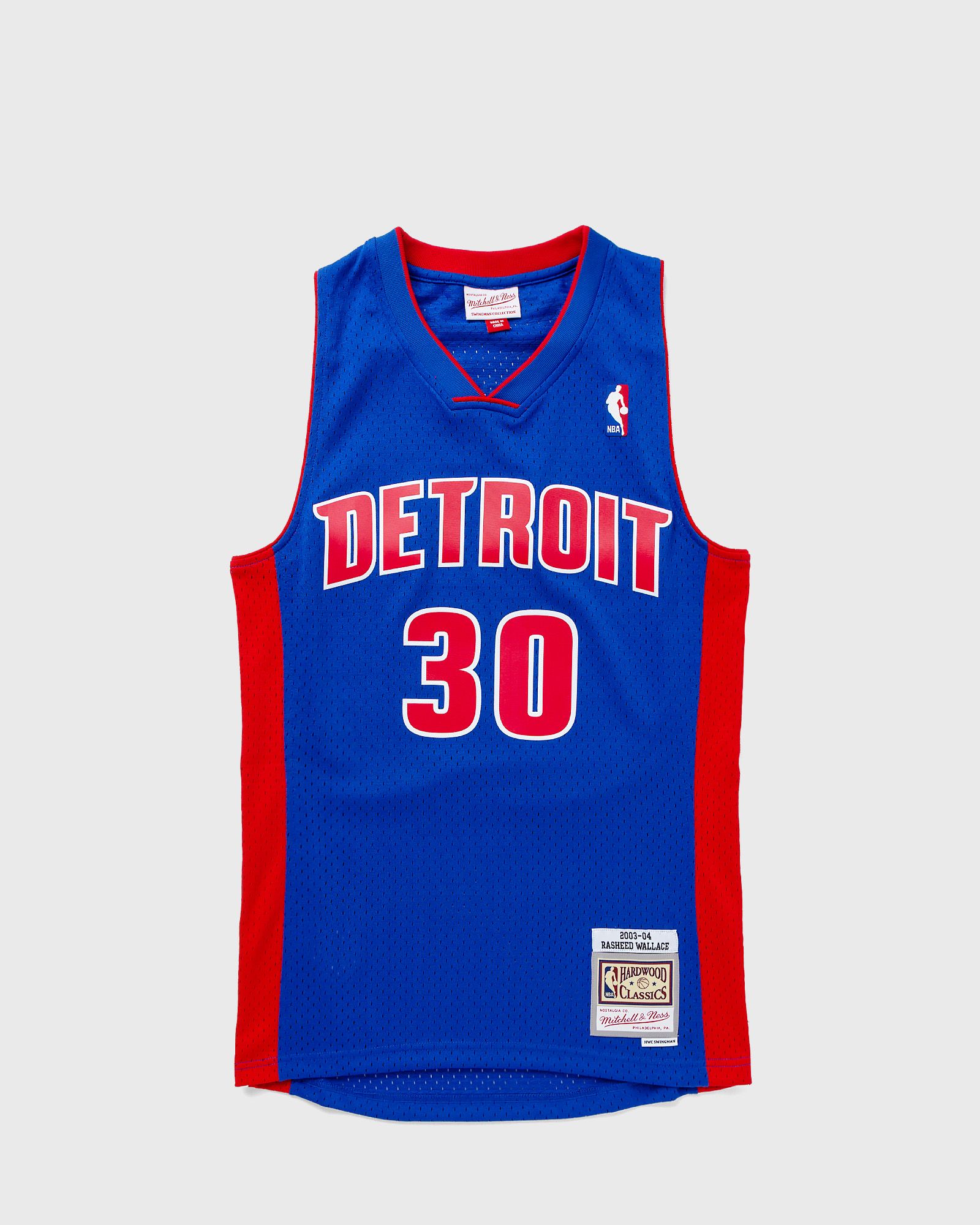 【希少】ナイキ NBA PISTONS WALLACE ユニフォーム XL Detroit Pistons Jersey Youth Extra Large Red #3 Ben Wallace
