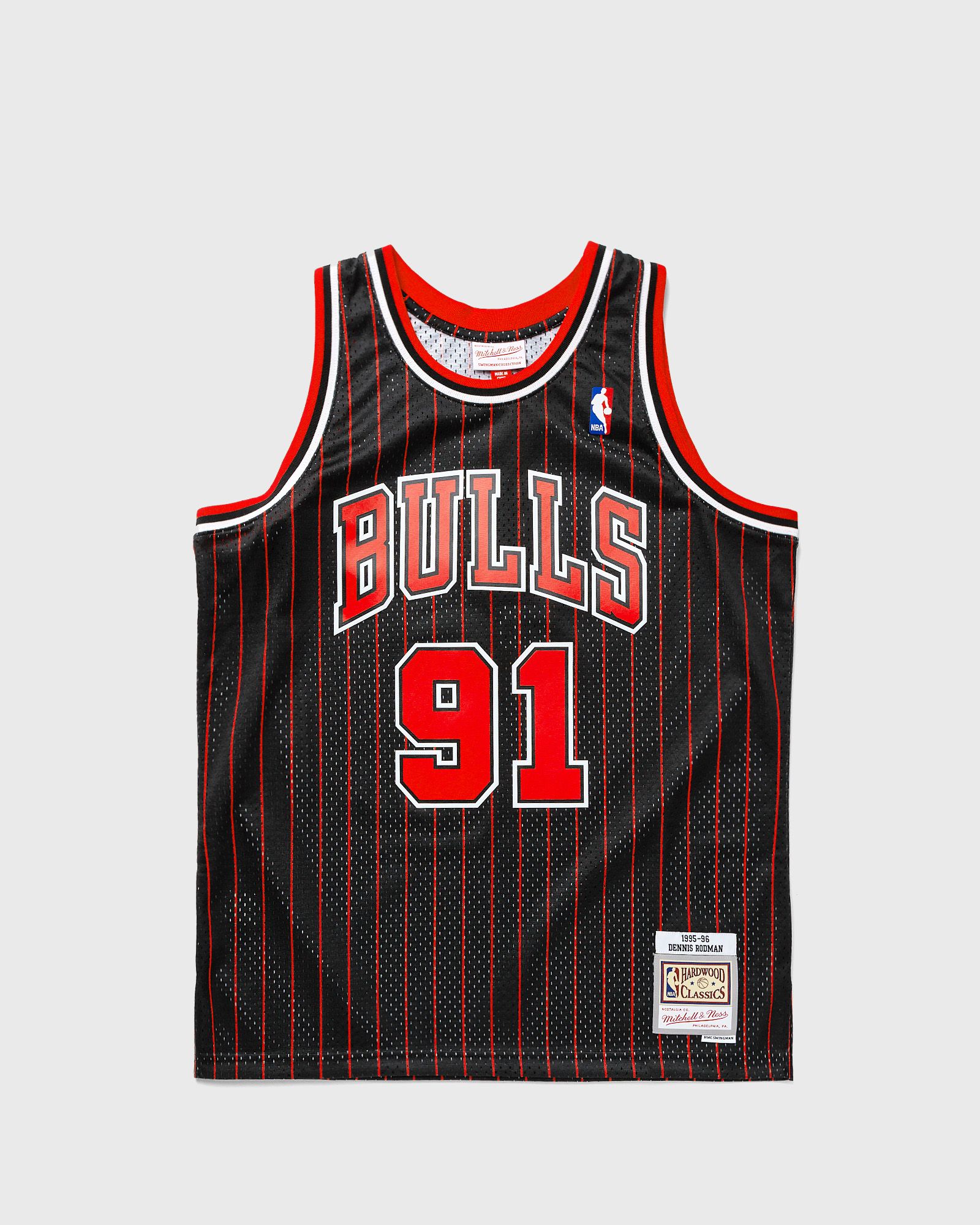Nba Swingman Jersey Chicago Bulls Alternate 1995-96 Dennis Rodman #91-image