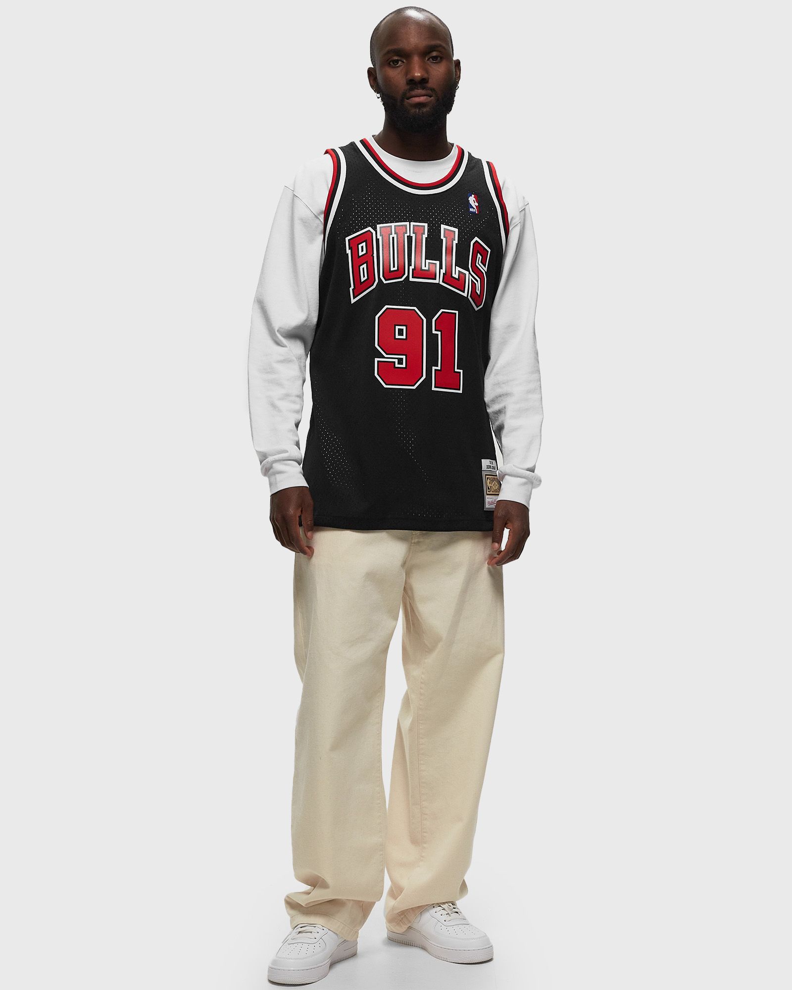 NBA Swingman Jersey Chicago Bulls Alternate 1997-98 Dennis Rodman #91