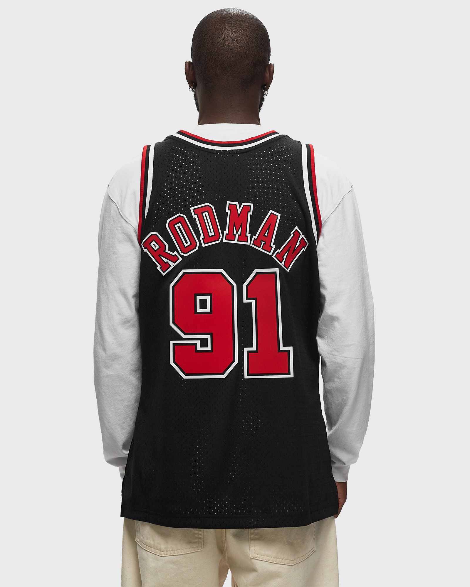 NBA Swingman Jersey Chicago Bulls Alternate 1997-98 Dennis Rodman #91
