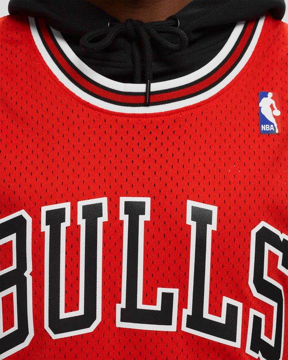 Shop Mitchell & Ness Chicago Bulls Scottie Pippen 1997-1998 Road Swingman  Jersey SMJYGS18153-CBUSCAR97SPI red | SNIPES USA