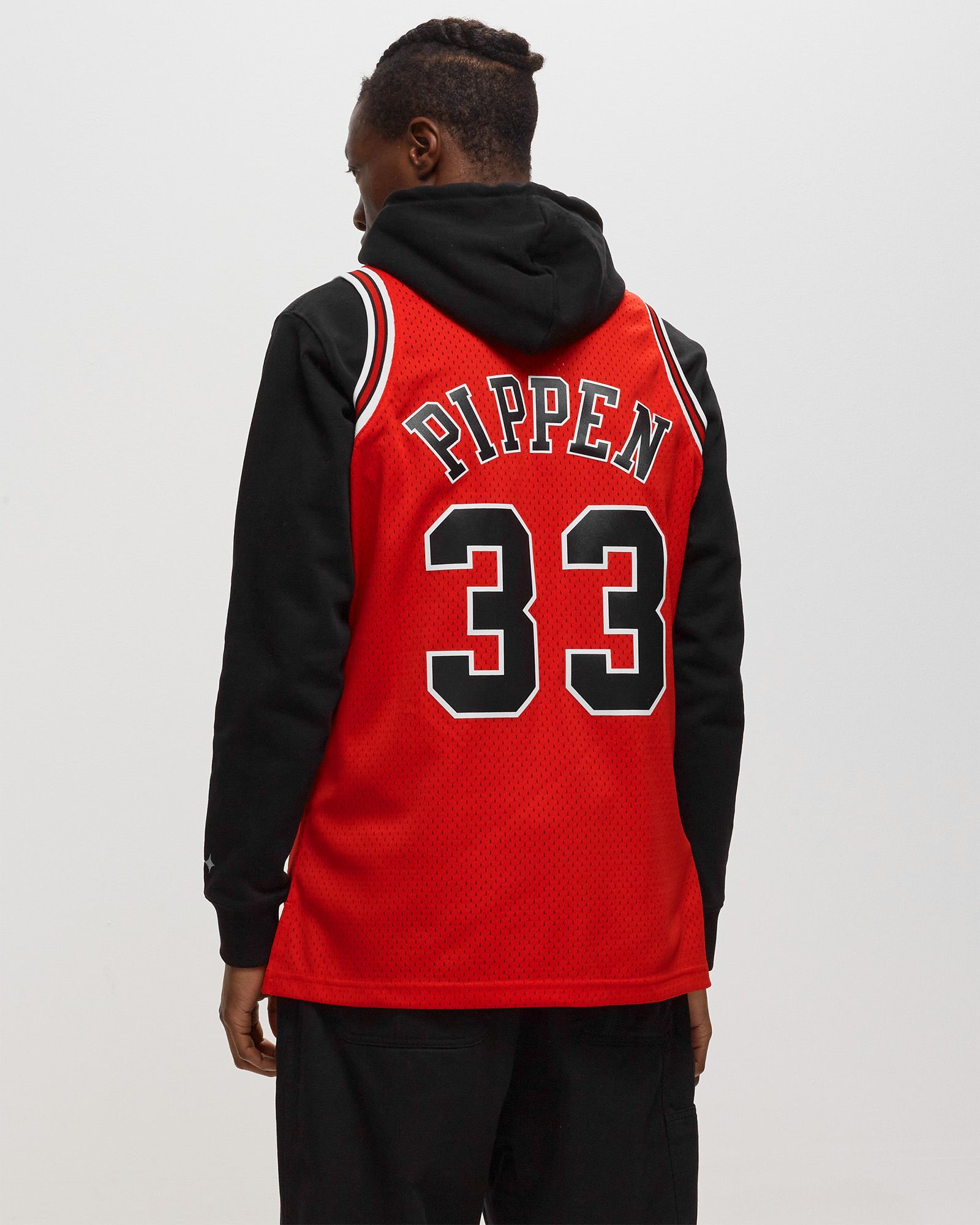 新品 Mitchell&Ness BULLS 33 PIPPEN Jersey 1997-98 Scottie Pippen #33 Bulls Mens Mitchell & Ness Blue
