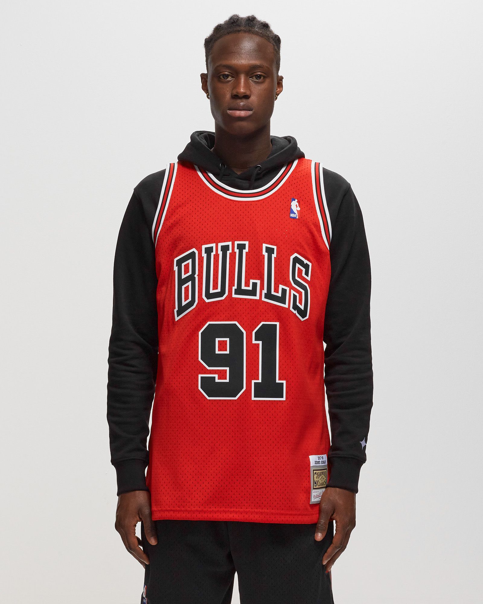 NBA Swingman Jersey Chicago Bulls Road 1997-98 Dennis Rodman #91