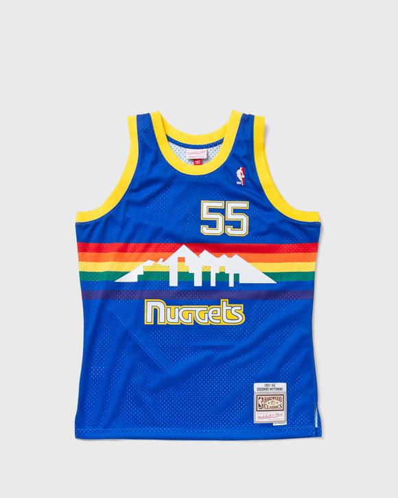 Mitchell & Ness Dikembe Mutombo Denver Nuggets Men's White 1991-92 Swingman Jersey