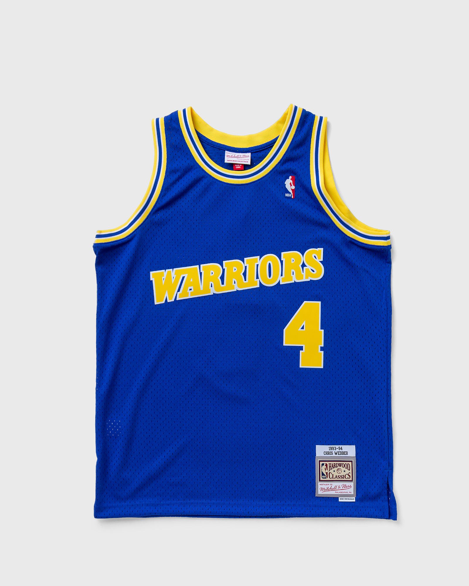 NBA Swingman Jersey Golden State Warriors Road 1993-94 Chris Webber #4