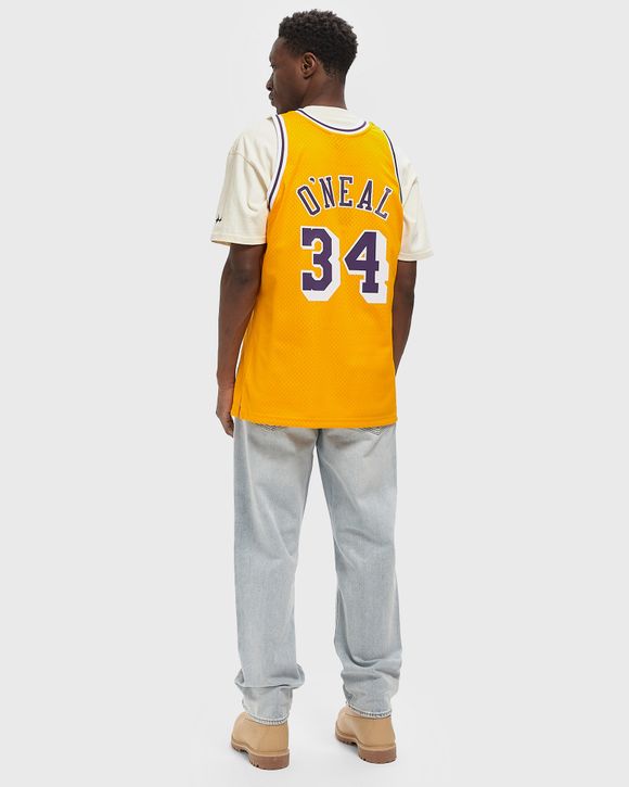 NBA Swingman Jersey Los Angeles Lakers Home 1996-97 Shaquille O'Neal #34