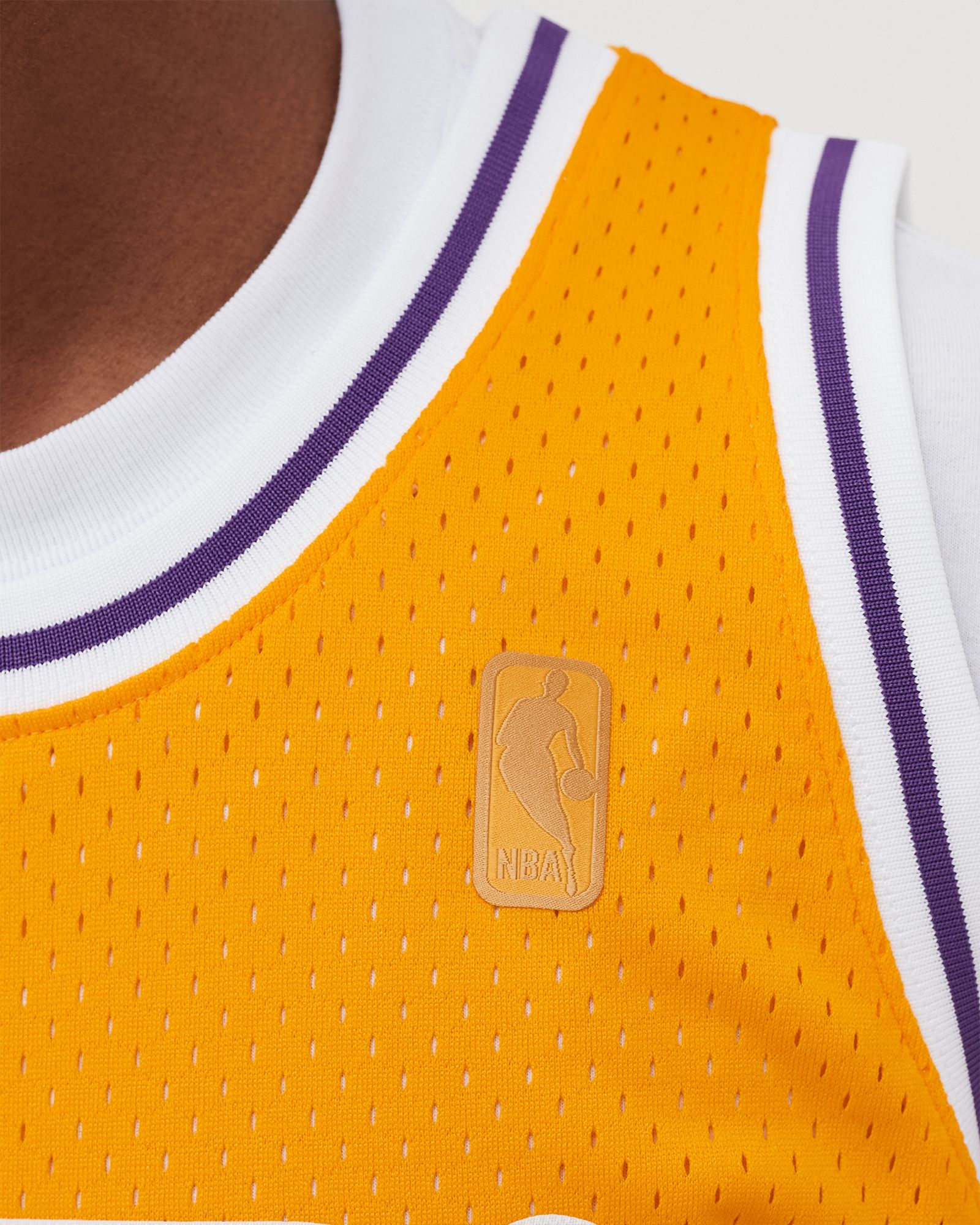 NBA Swingman Jersey Los Angeles Lakers Home 1996-97 Shaquille O'Neal #34