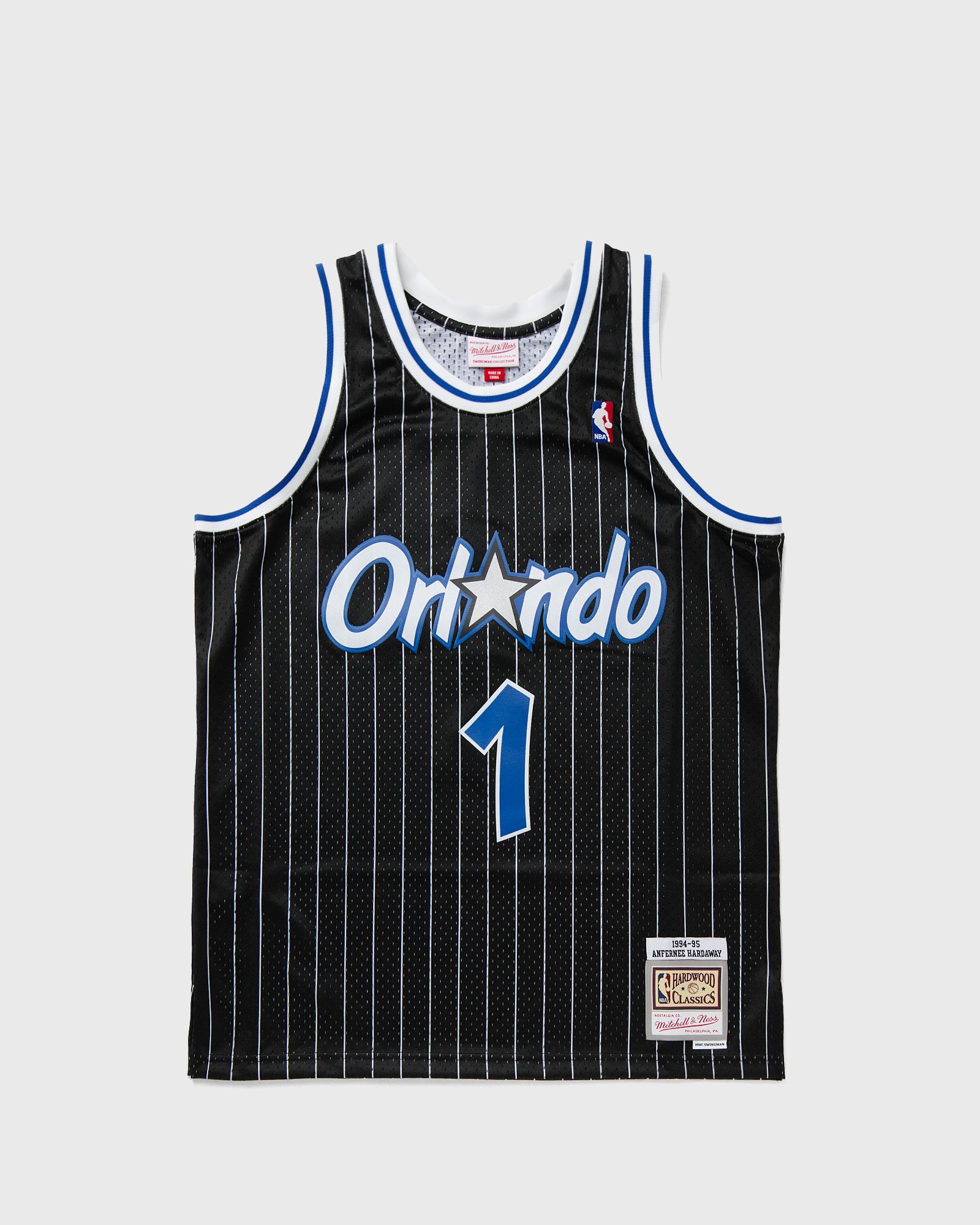 NBA SWINGMAN JERSEY ORLANDO MAGIC ALTERNATE 1994 ANFERNEE HARDAWAY #1