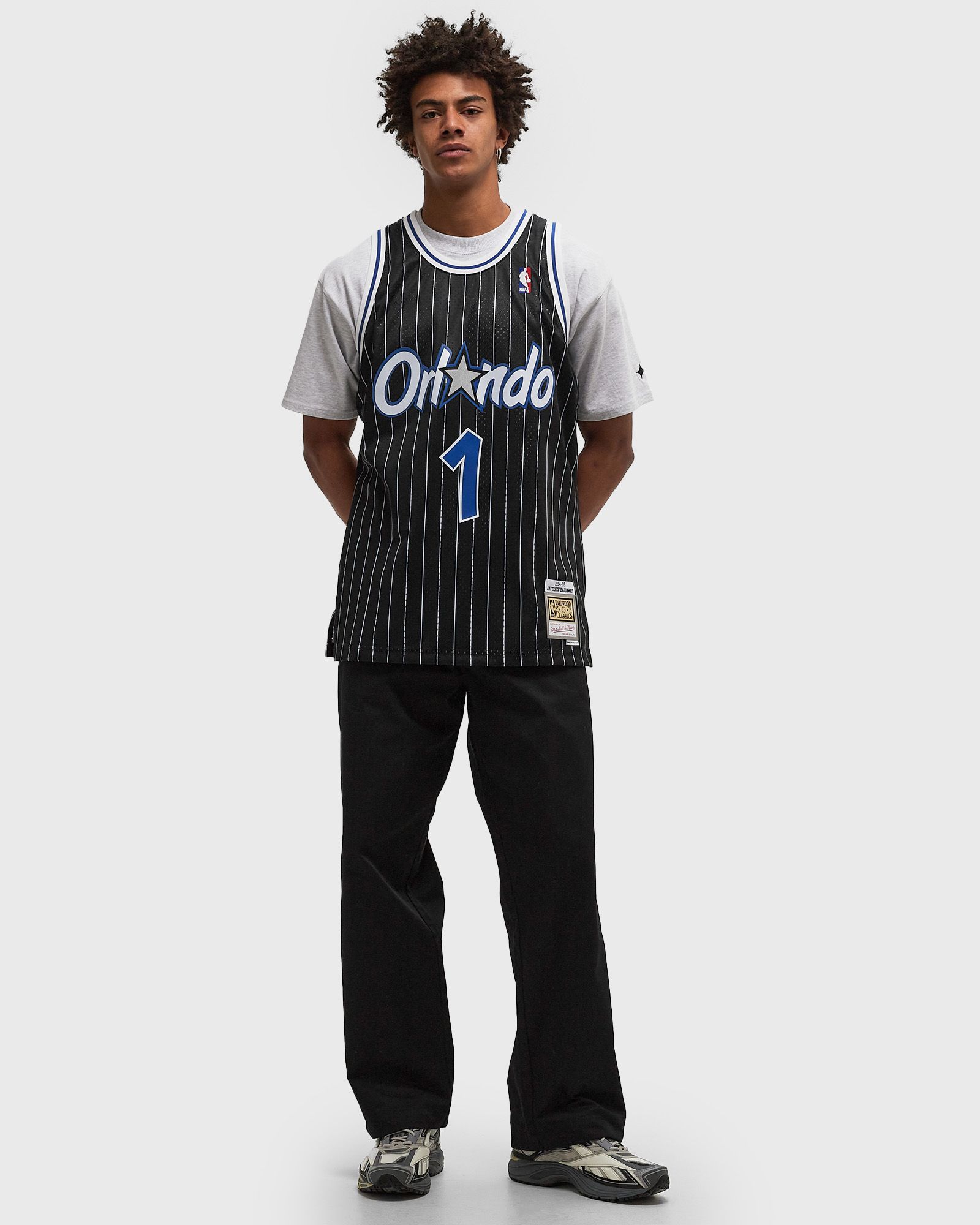 NBA SWINGMAN JERSEY ORLANDO MAGIC ALTERNATE 1994 ANFERNEE HARDAWAY #1