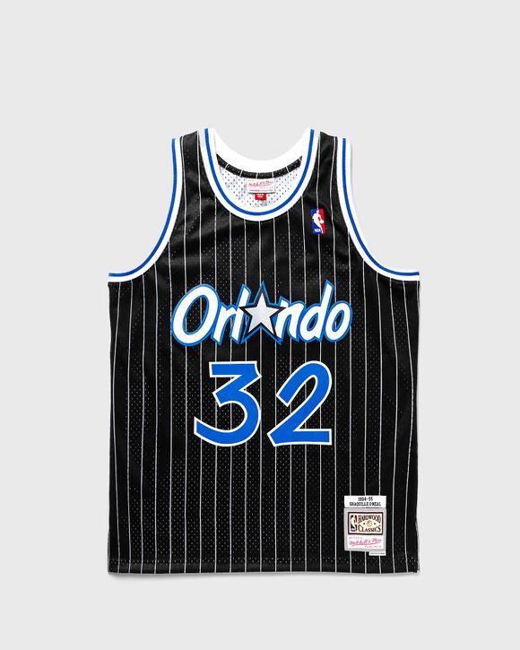 Shaquille O'Neal Signed Orlando Magic Mitchell & Ness Black NBA Swingman  Basketball Jersey