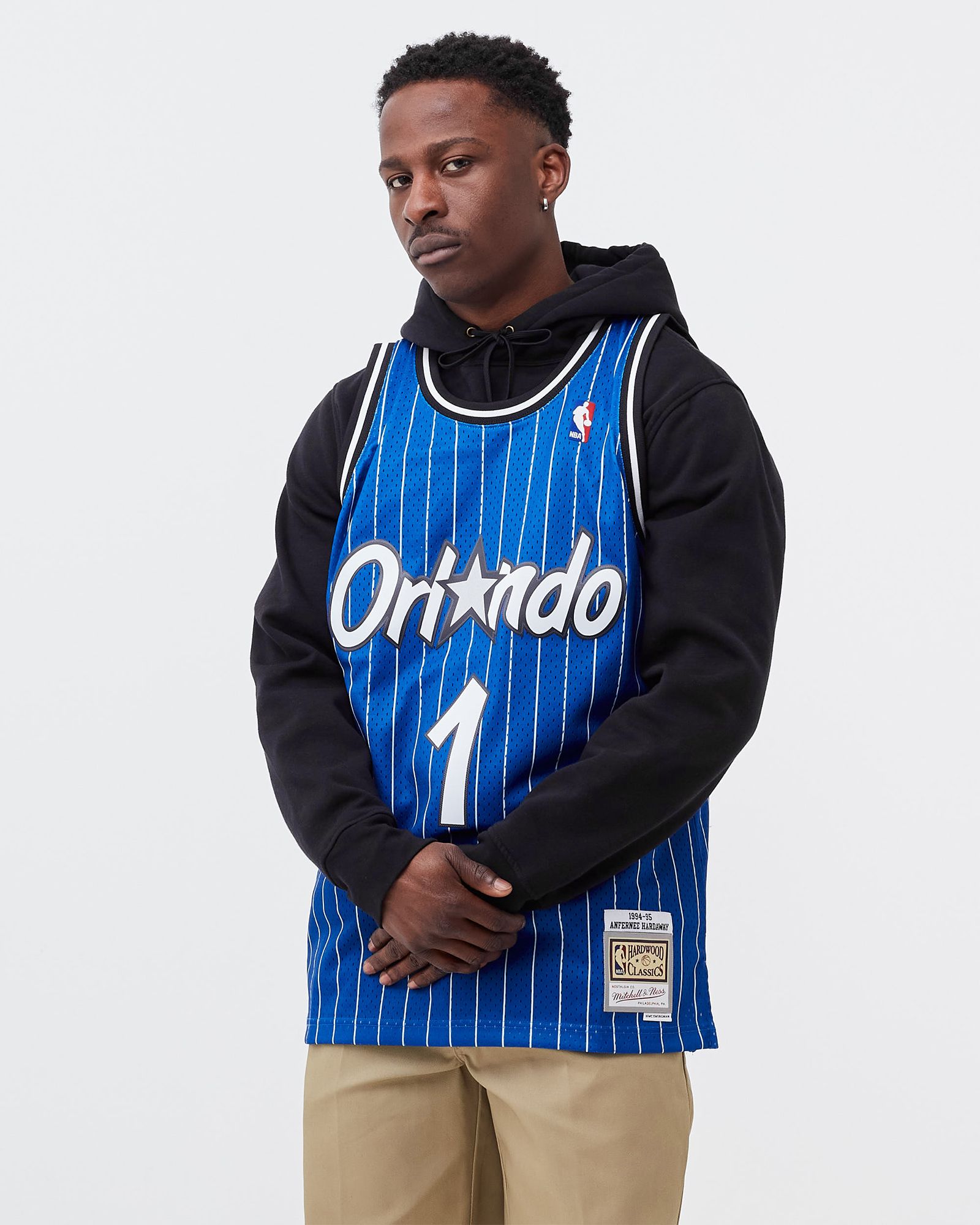 NBA Swingman Jersey Orlando Magic Road 1994-95 Anfernee Hardaway #1