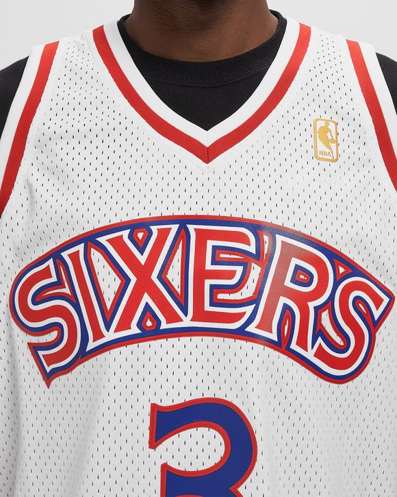 NBA Swingman Jersey Philadelphia 76ers Home 1996-97 Allen Iverson #3