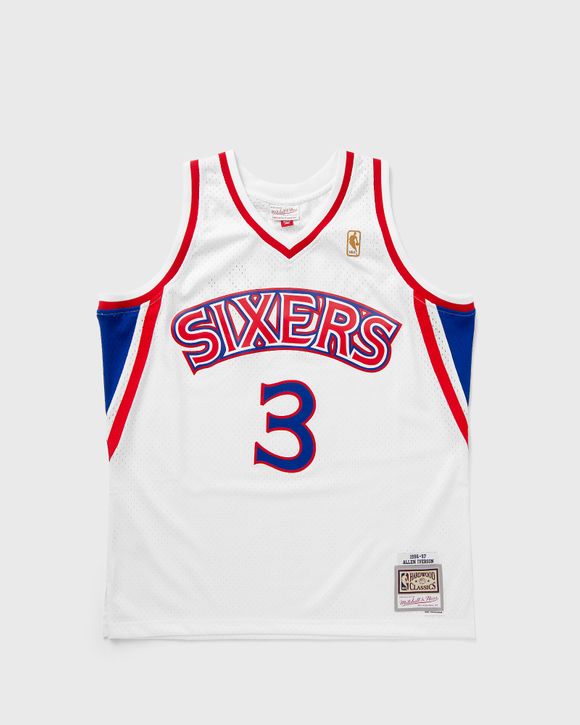 NBA Swingman Jersey Philadelphia 76ers Home 1996-97 Allen Iverson #3