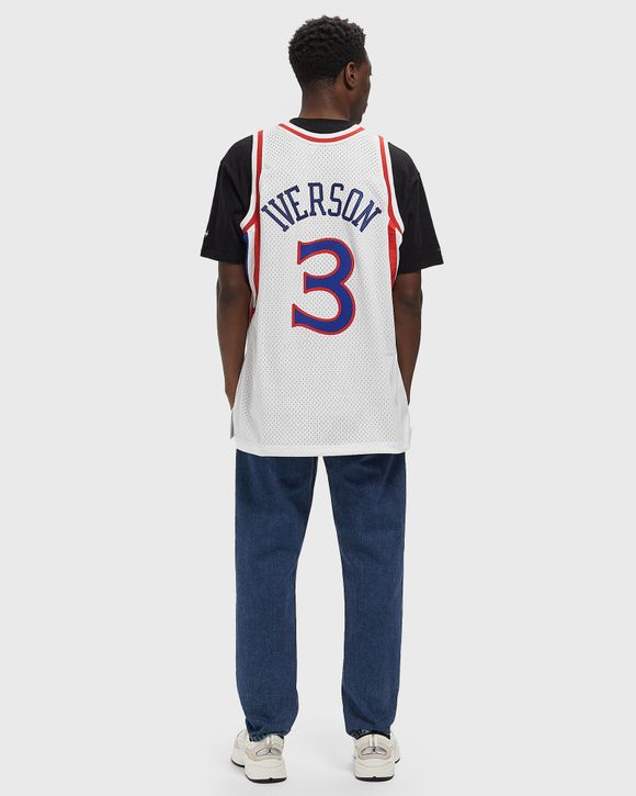 Thumbnail - NBA Swingman Jersey Philadelphia 76ers Home 1996-97 Allen Iverson #3