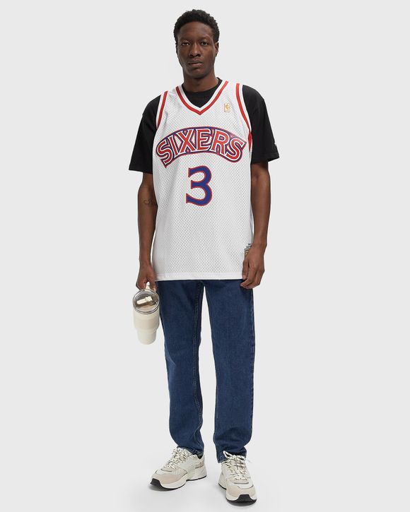 NBA Swingman Jersey Philadelphia 76ers Home 1996-97 Allen Iverson #3