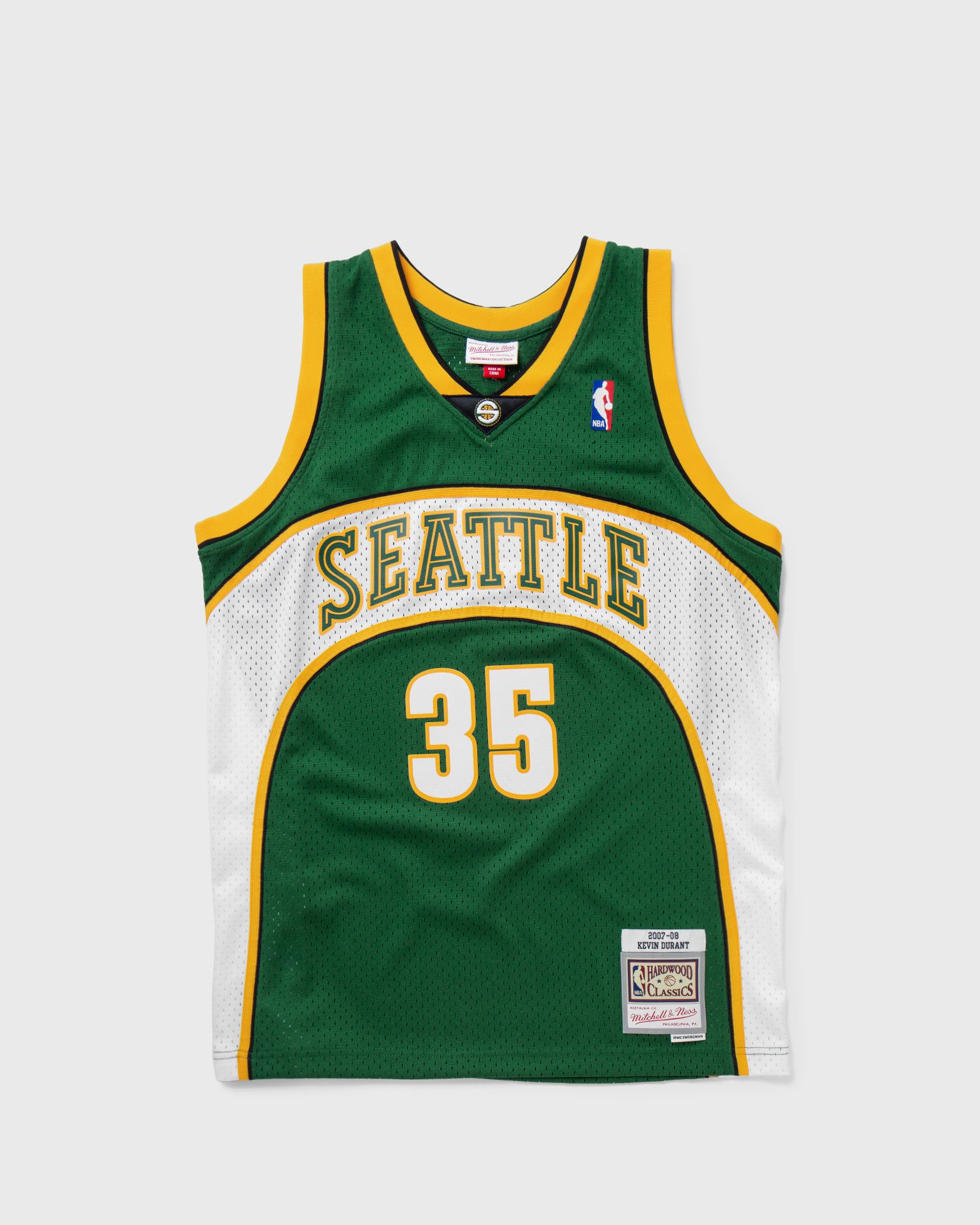 Nba Swingman Jersey Seattle Supersonics Road 2007-08 Kevin Durant #35-image