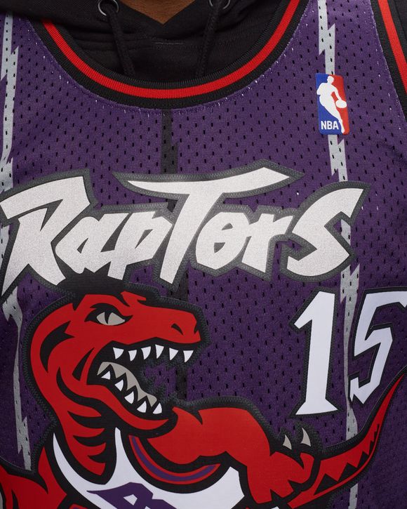 Mitchell & Ness Youth Swingman Toronto Raptors Road Purple Shorts - L